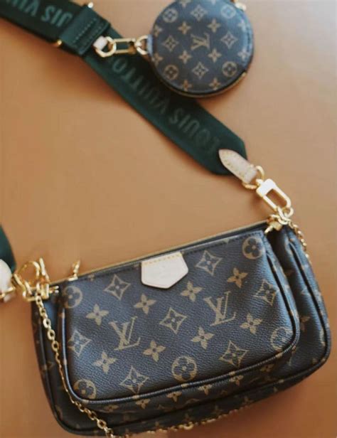 louis vuitton purse with green strap|authentic Louis Vuitton shoulder strap.